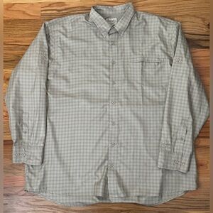 Men’s Cabela’s Fishing Shirt Vented Henley UPF 50 Size 3XL